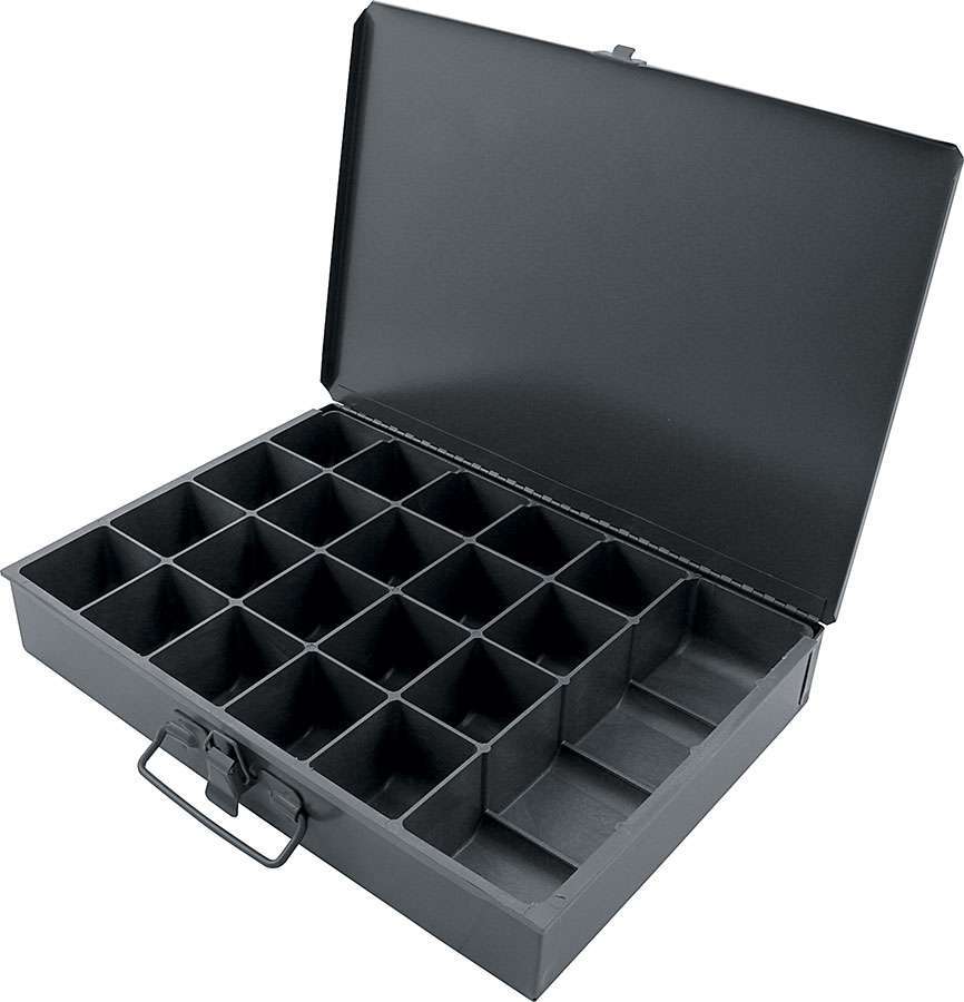 Metal Storage Case 21 Comp 9.5x13.5x2 - ALL14365