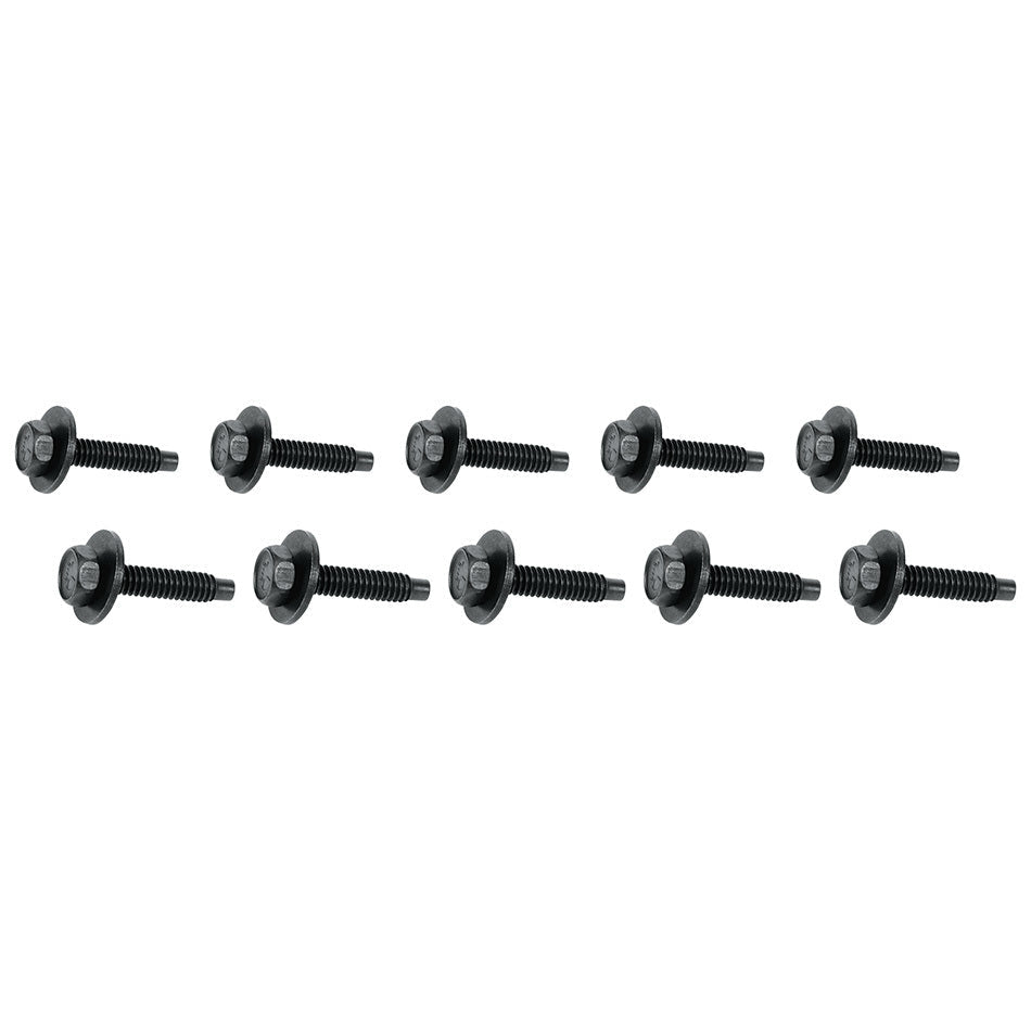 Body Bolt 1-1/8in 10pk Black - ALL16553