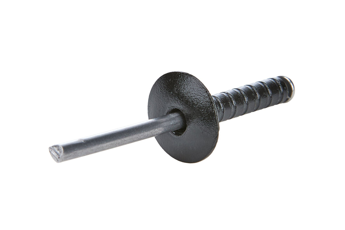Lg Hd Rivet Black 250pk Multi Grip - ALL18097