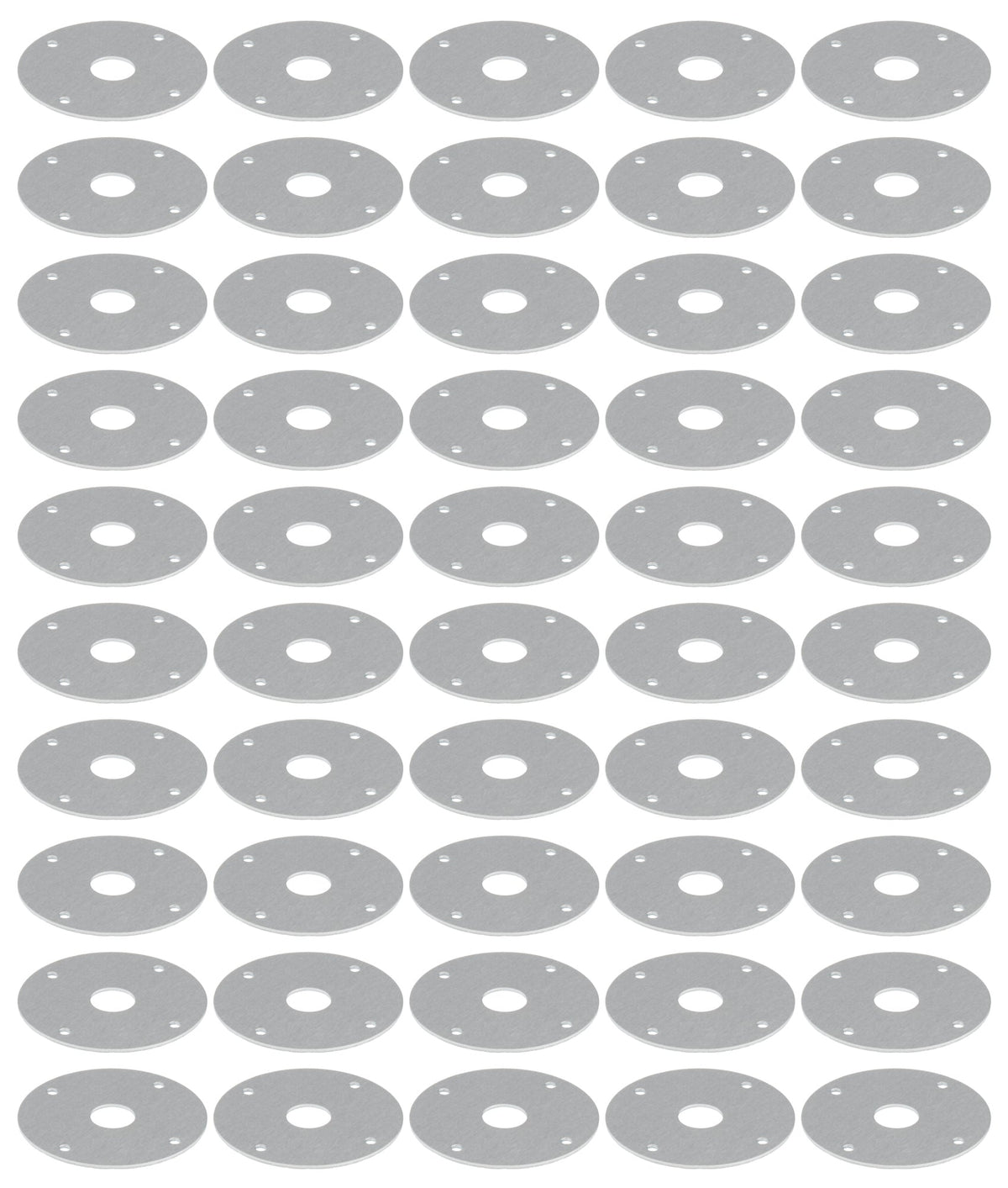 Scuff Plate Alum 1/2in Hole 50pk - ALL1851850