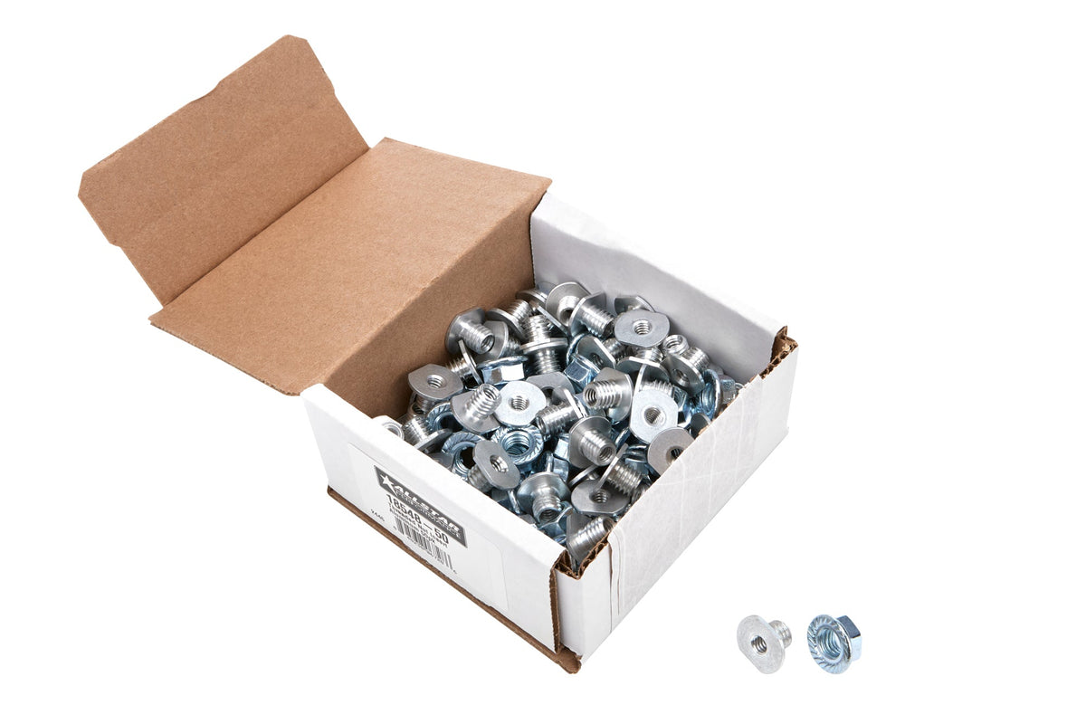Threaded Nut Insert Aluminum 50pk - ALL1854850