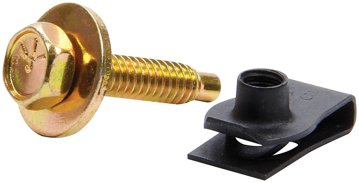 Body Bolt Kit w/ Clips 50pk Gold - ALL1855950