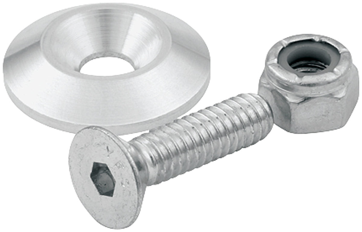 Countersunk Bolts 1/4in w/ 1in Washer 10pk - ALL18632