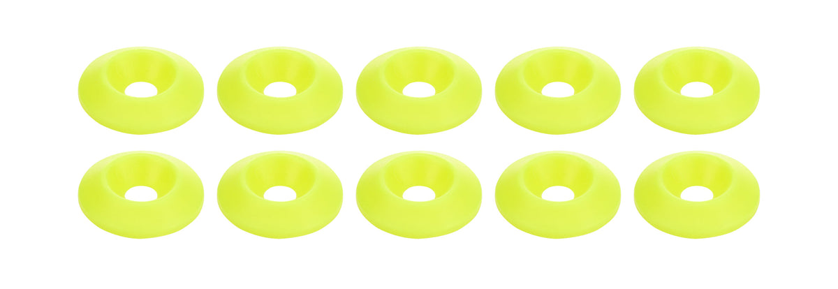 Countersunk Washer 10pk Fl. Yellow Discontinued - ALL18698
