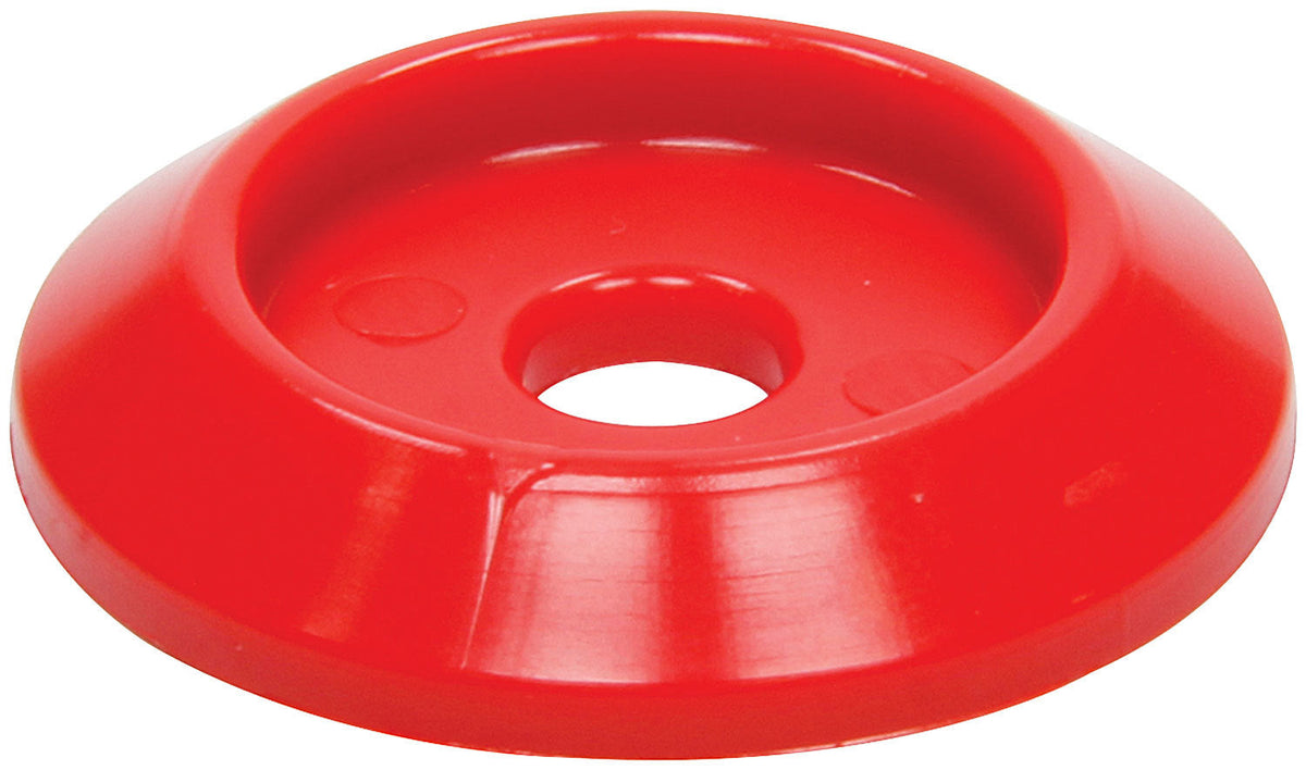 Body Bolt Washer Plastic Red 10pk - ALL18847