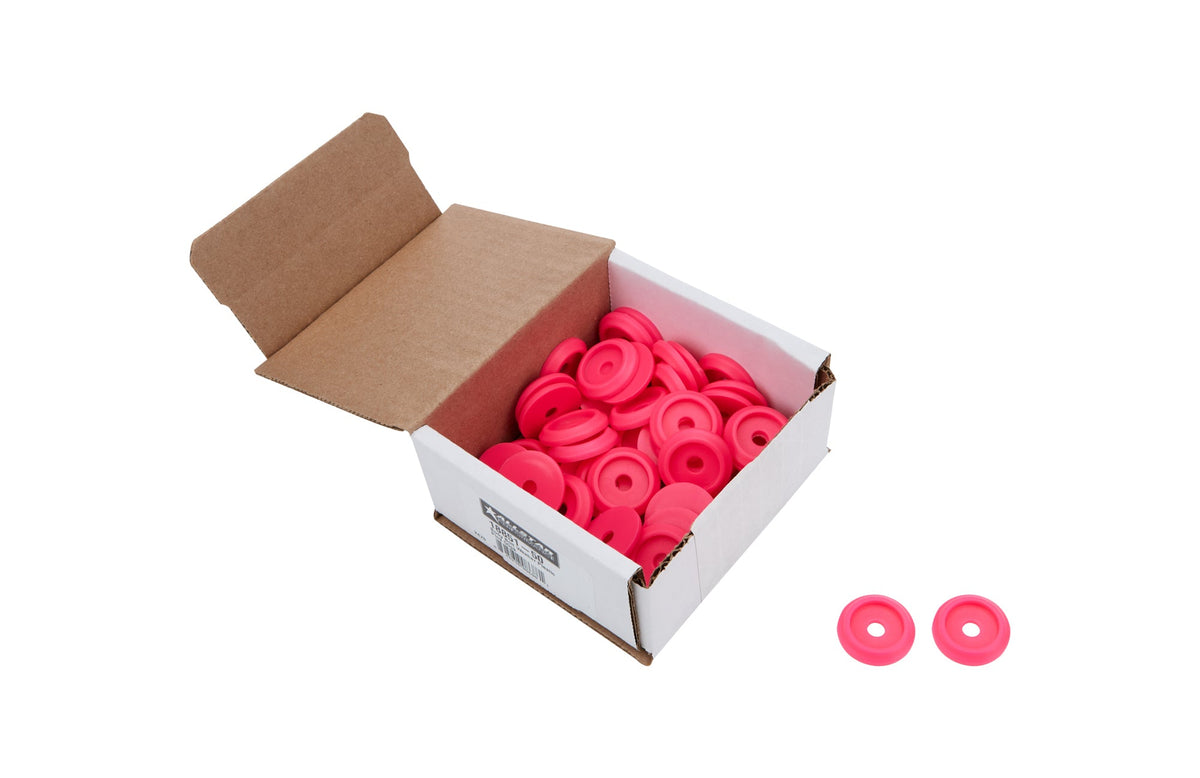 Body Bolt Washer Plastic Pink 50pk - ALL1885150