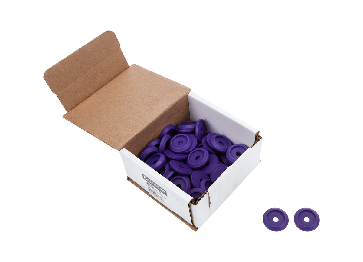 Body Bolt Washer Plastic Purple 50pk - ALL1885250