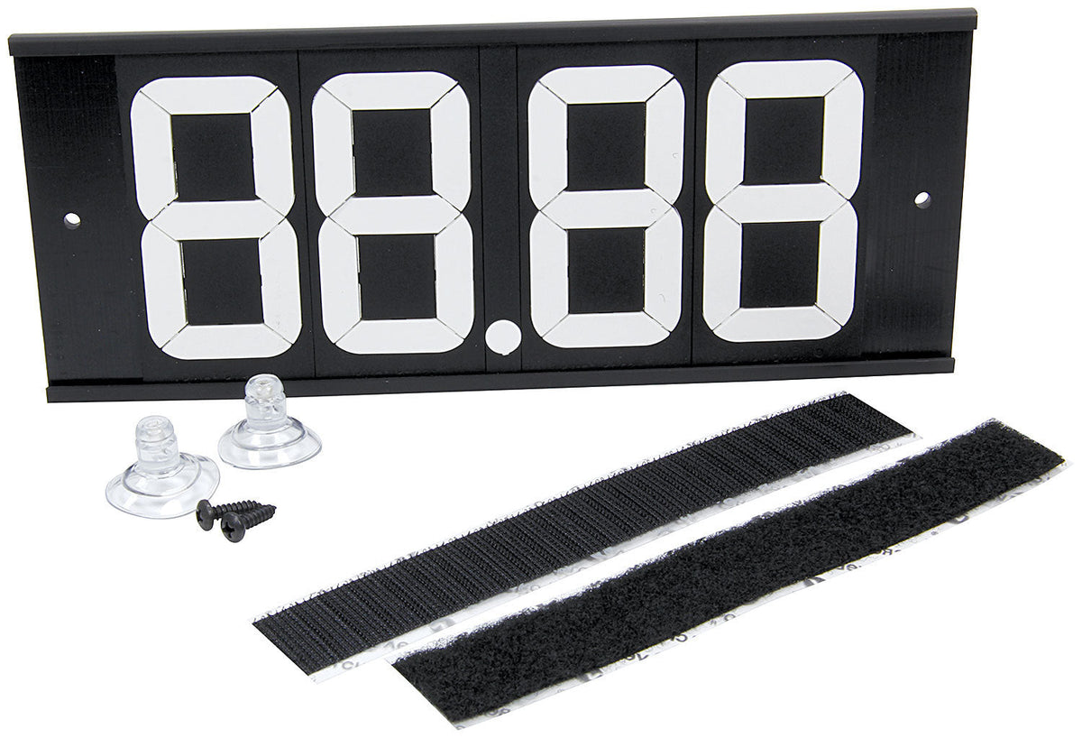 Dial-In Board 4 Digit w/ Suction Cups and Velcro - ALL23293