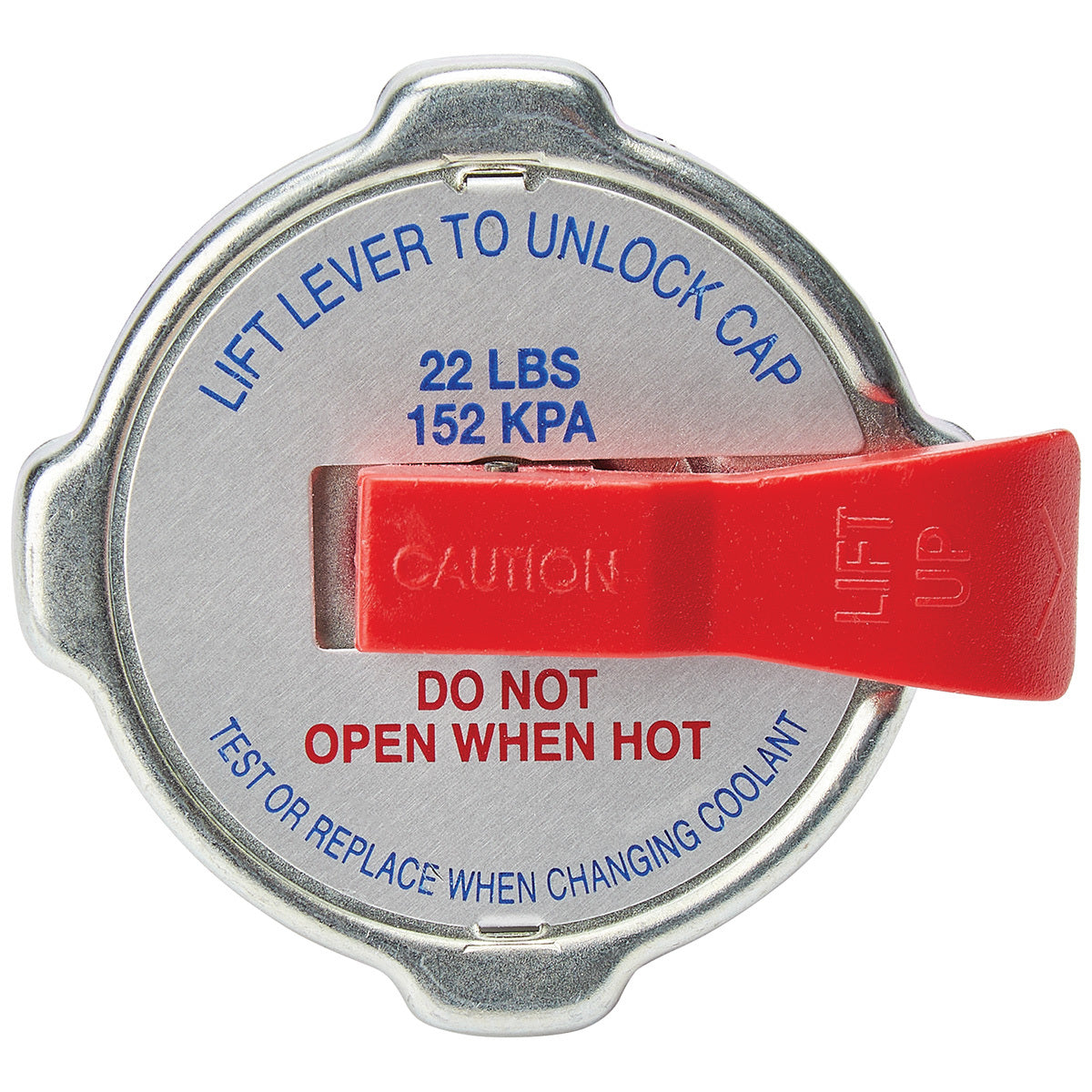 Radiator Cap 20-24 PSI w/Lever - ALL30131