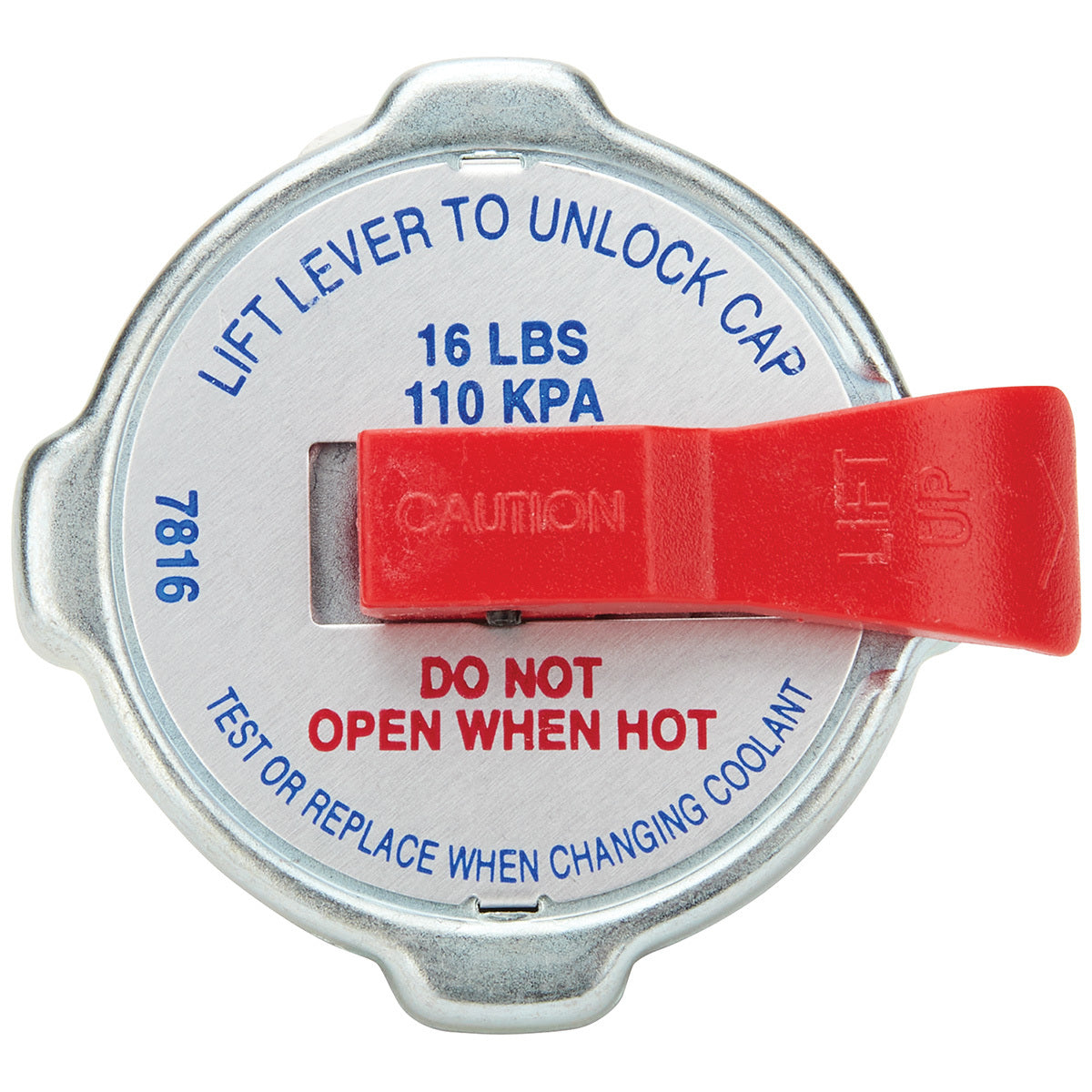 Radiator Cap 14-18 PSI w/Lever - ALL30133