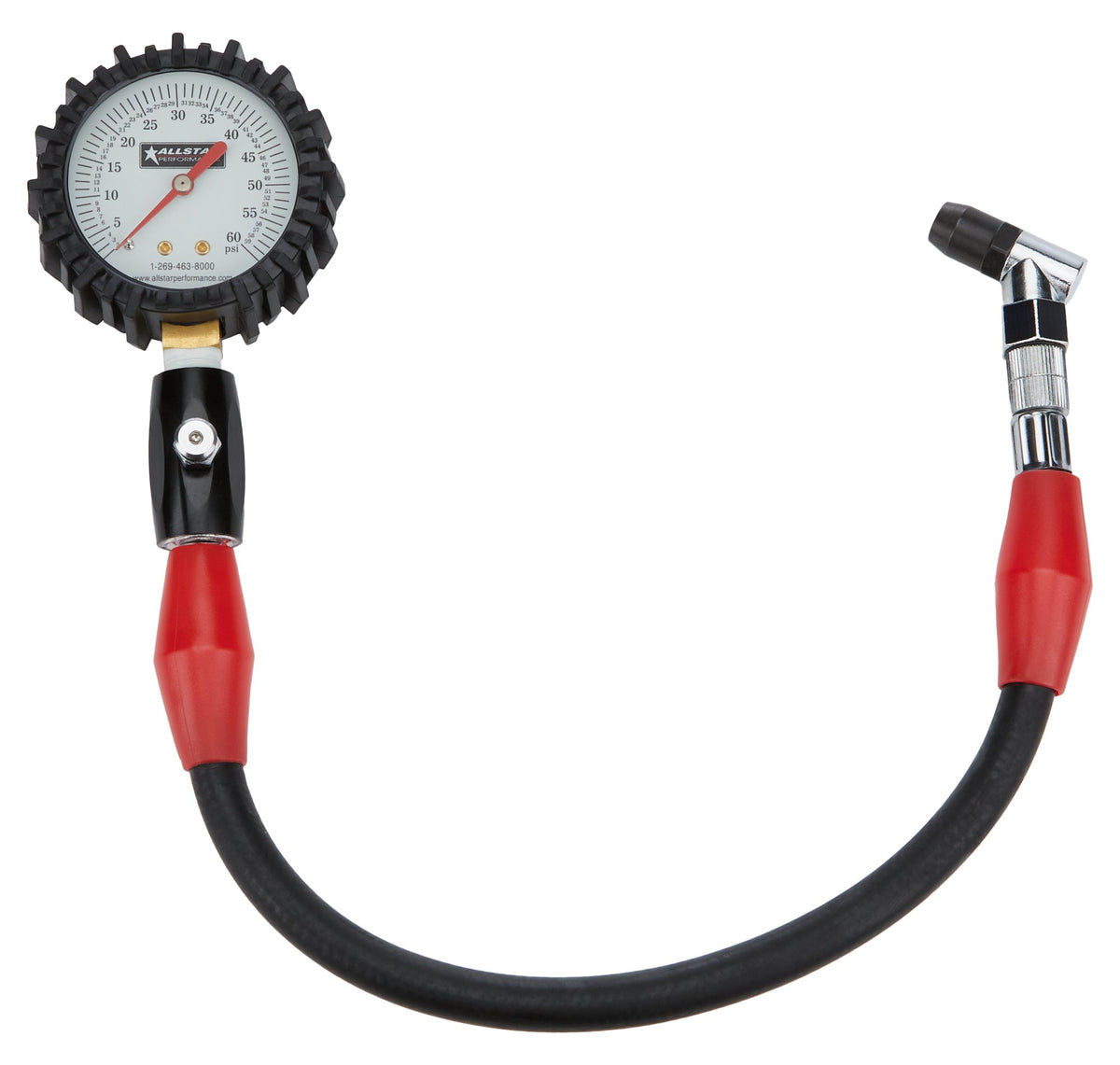 Tire Pressure Gauge 0-60 PSI 2-1/4in Glow - ALL44058