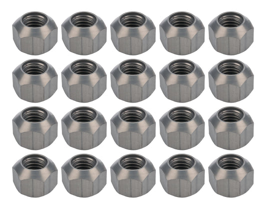 Lug Nuts 5/8-11 Alum HC Dbl Chamfer 20pk - ALL4409720