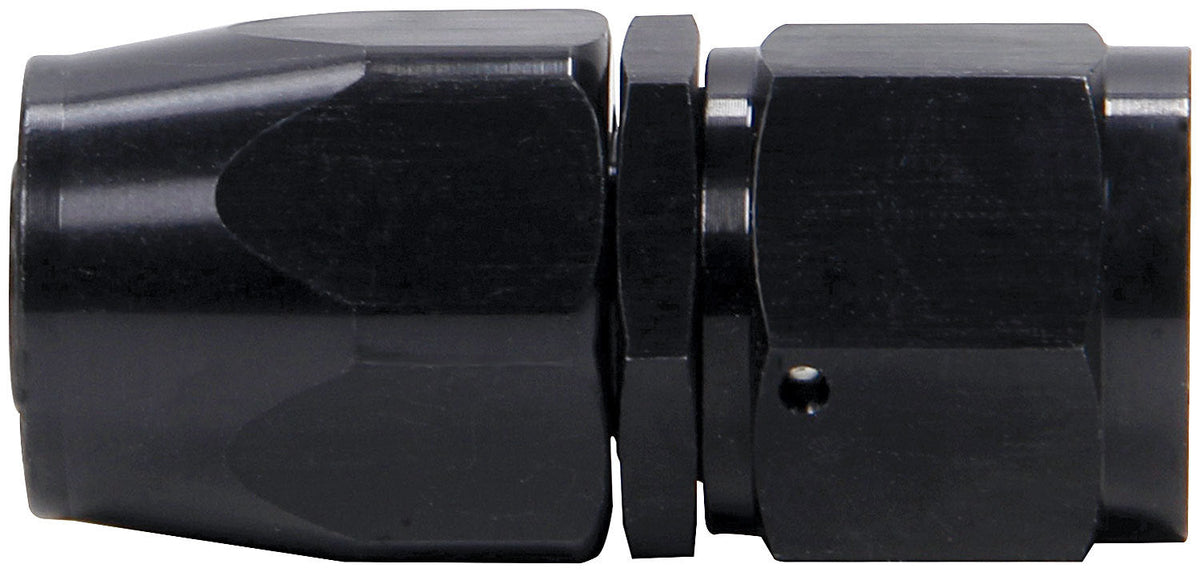 Hose End Straight -10 Black - ALL48276