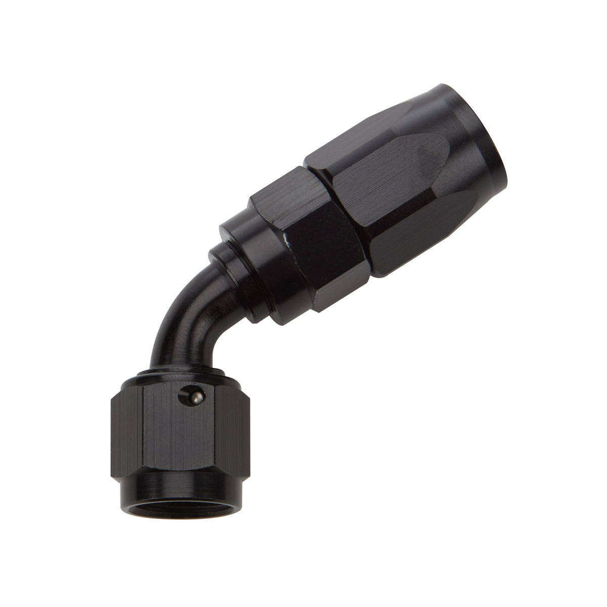 Reusable Hose End Black 60 Deg Elbow -12 - ALL49345