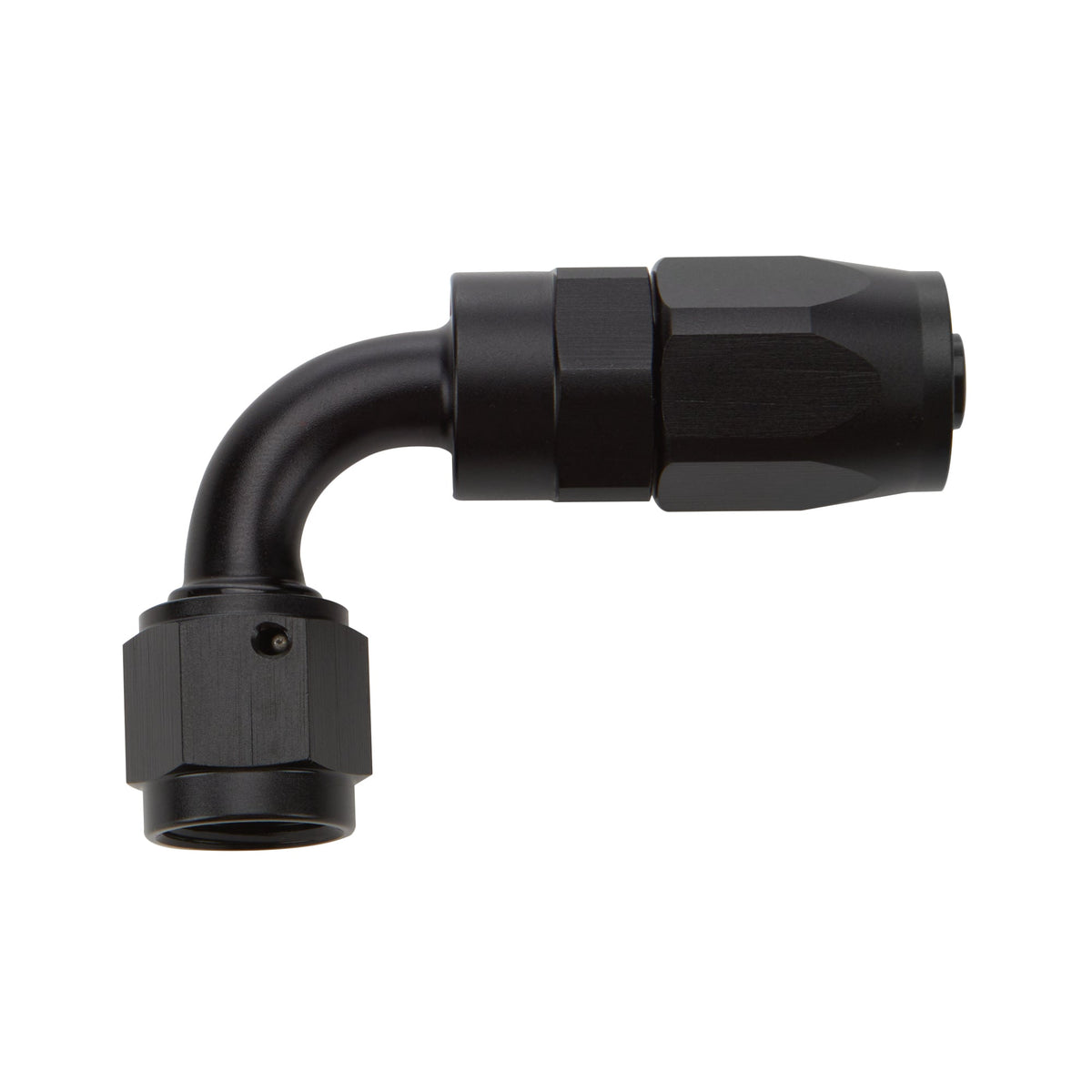 Reusable Hose End Black 90 Deg Elbow -12 - ALL49355
