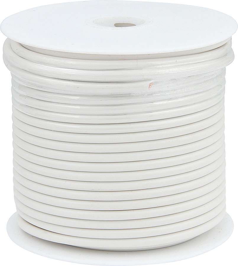 10 AWG White Primary Wire 75ft - ALL76577
