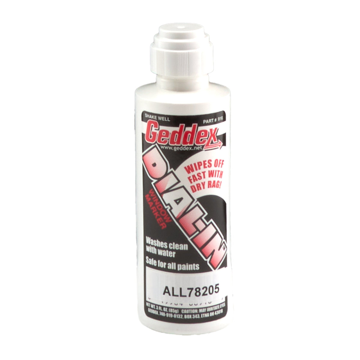 Dial-In Window Marker 3oz Bottle - ALL78205