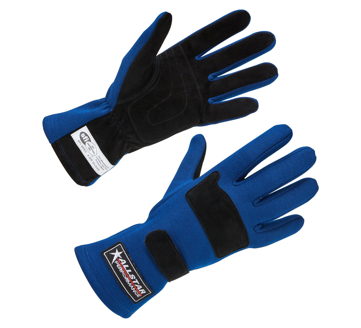 Driving Gloves SFI 3.3/5 D/L Blue Medium - ALL915022