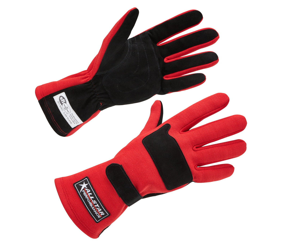 Driving Gloves SFI 3.3/5 D/L Red Medium - ALL915072