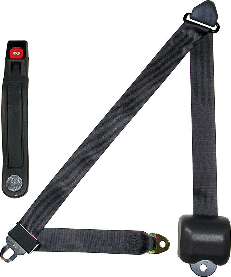Seat Belt Charcoal 3-POINT - ALL98117