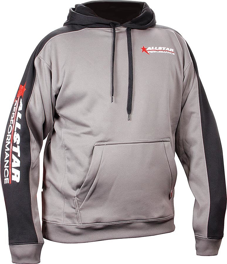 Allstar Hooded Sweatshirt XXL Silver/Bl - ALL99916XXL