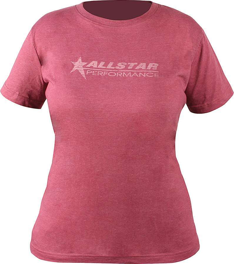 Allstar T-Shirt Ladies Vintage Burgundy Small - ALL99920S