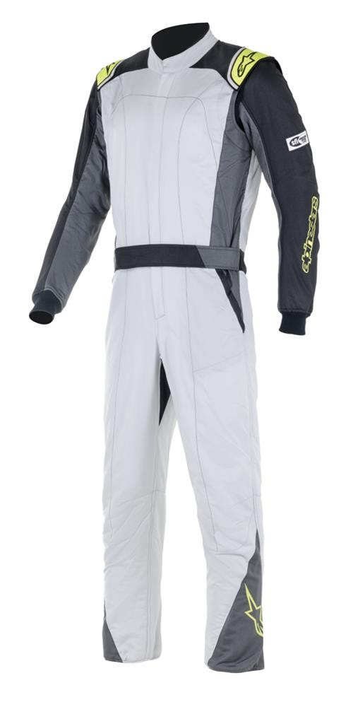 Suit Atom Silver Flu/Yel X-Large - 3352822195060