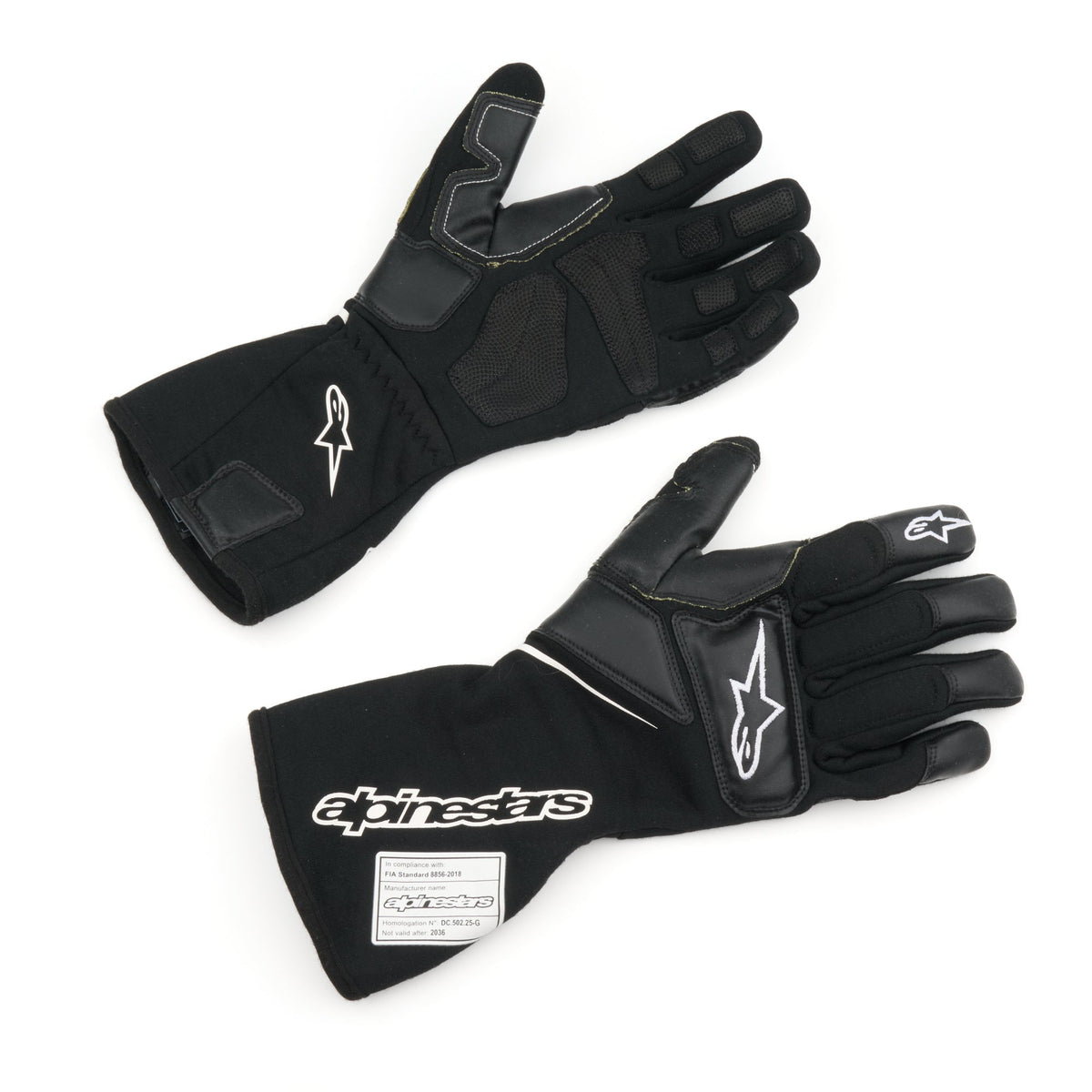 Glove Tech-M V2 Black 2X-Large FIA - 3550226122XL