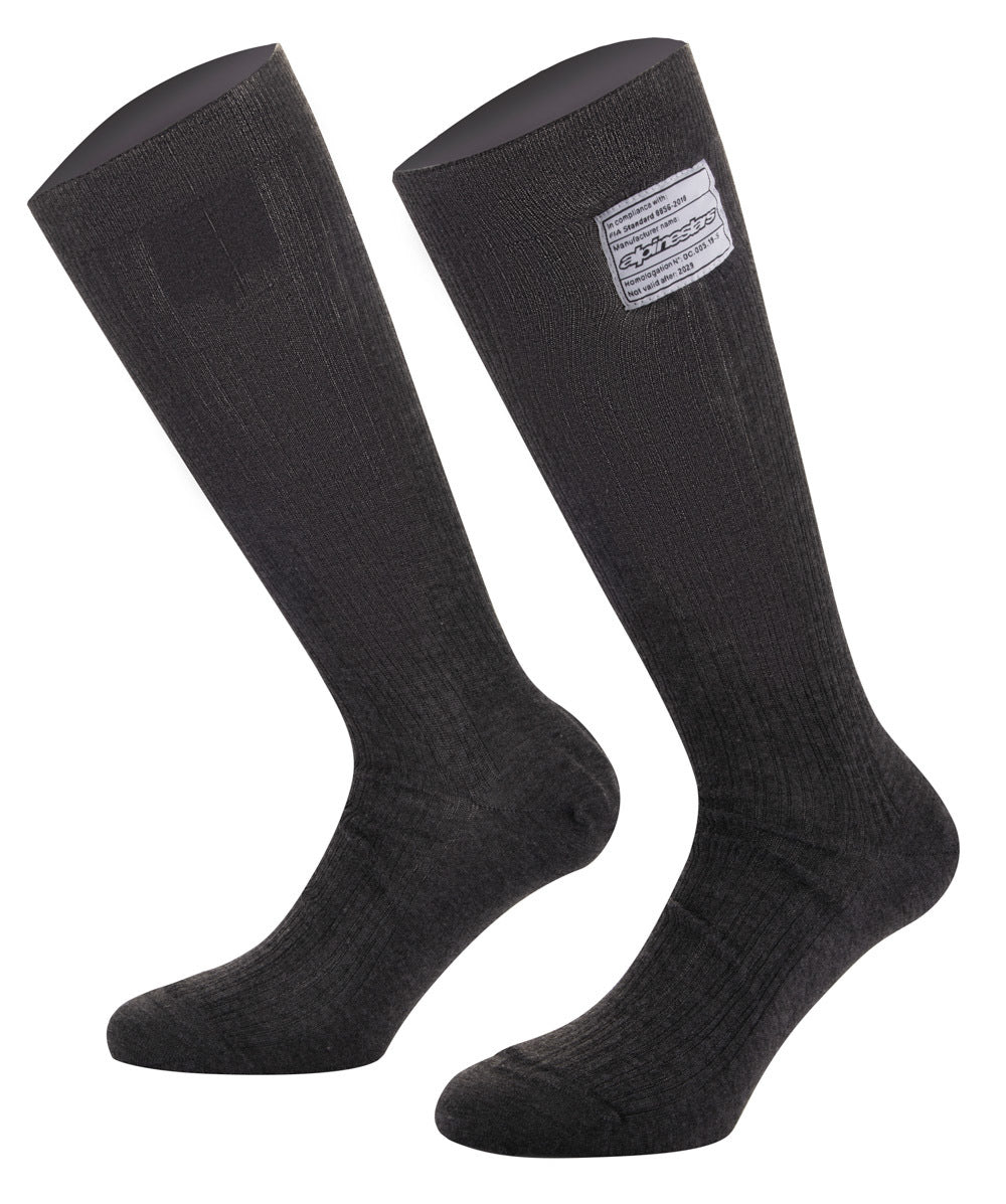 Socks Race V4 Black X-Large - 470402110XL