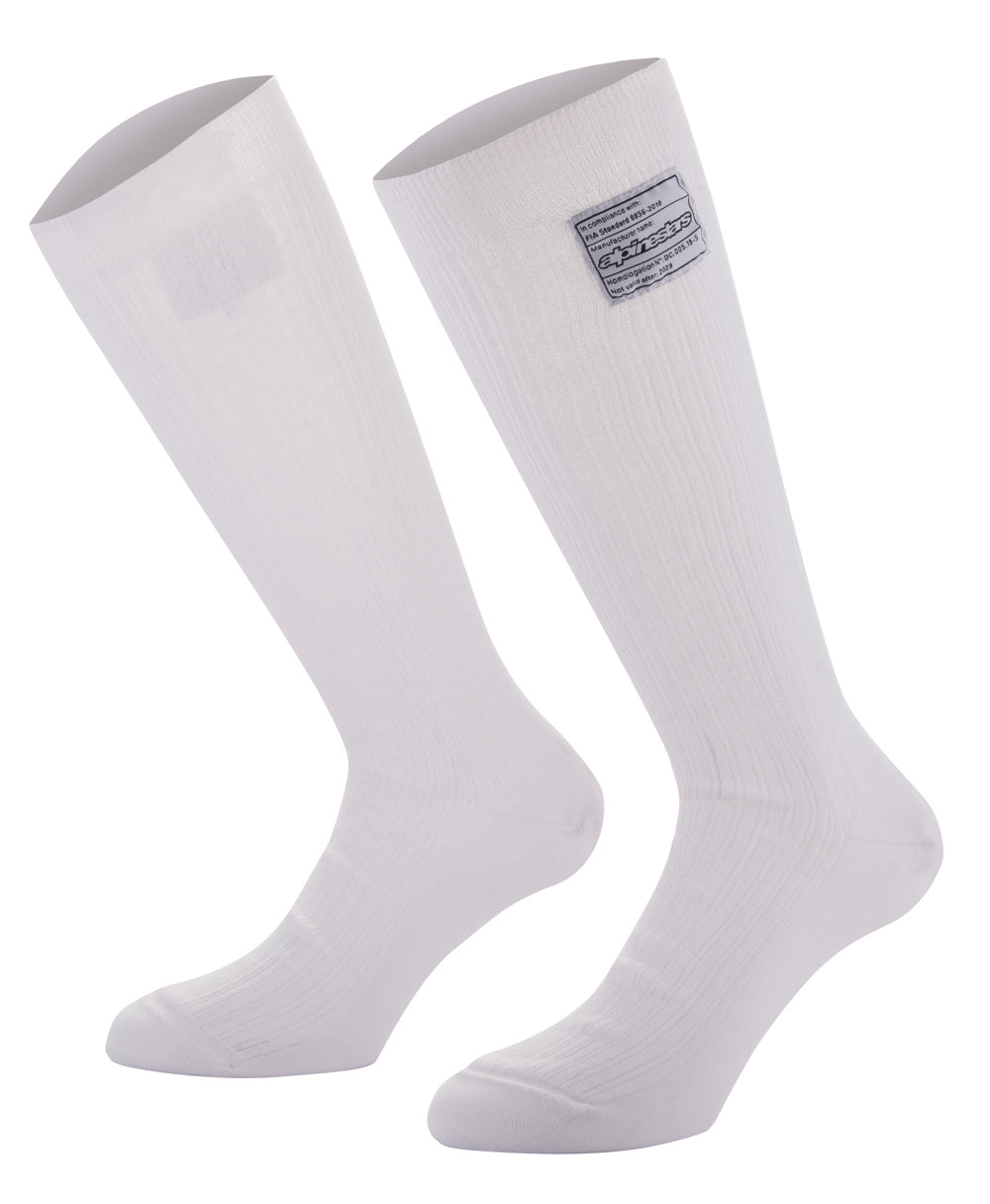 Socks Race V4 White Medium - 470402120M