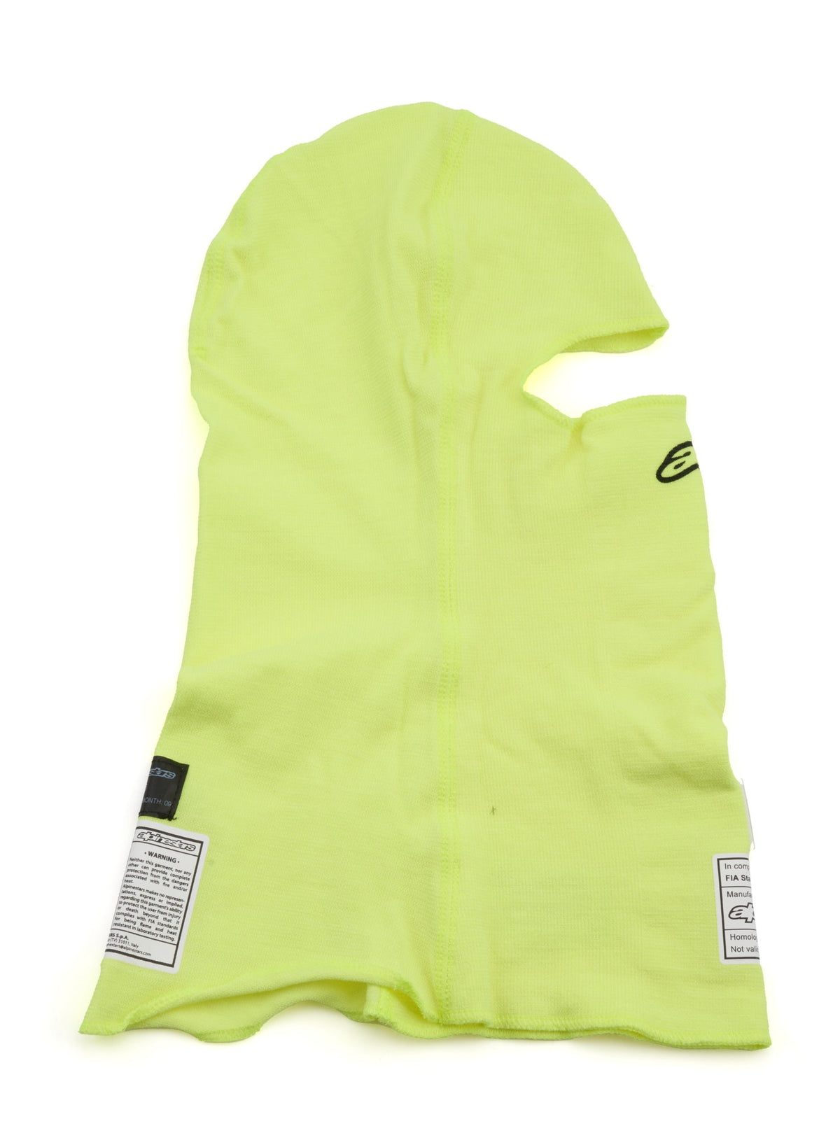 Balaclava EVO V3 Flu Ylw FIA / SFI - 475012655OS