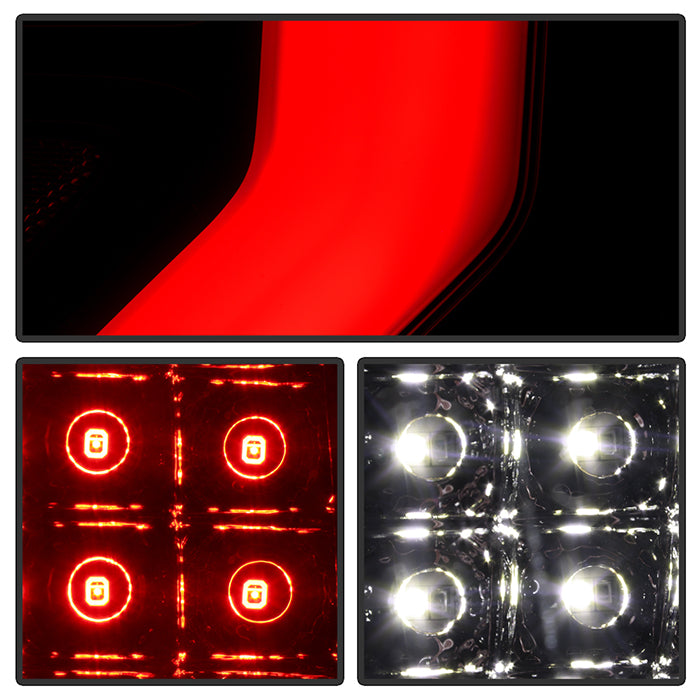 SPYDER xTune 09-14 Ford F150 Full LED Tail Lights - Black (ALT-CH-FF15009-LED-BK) 9951503
