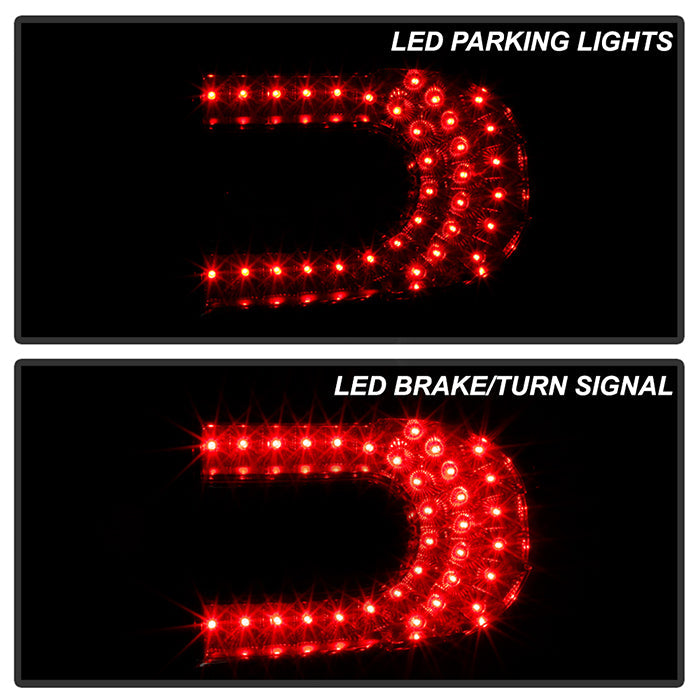 FR SPORT SPYDER Xtune Toyota Fj Cruiser 07-14 LED Tail Lights Smoke ALT-CL-TFJ07-LED-SM 5070586 -...