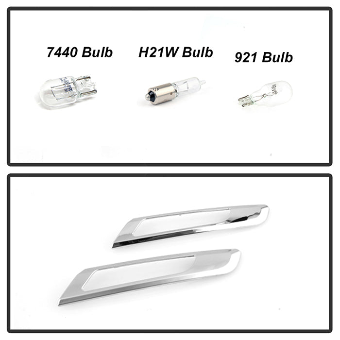 SPYDER xTune 14-17 Buick Regal Passenger Side LED Tail Lights - OE Outler Right (ALT-JH-BREG14-LED-OE-R) 9945847