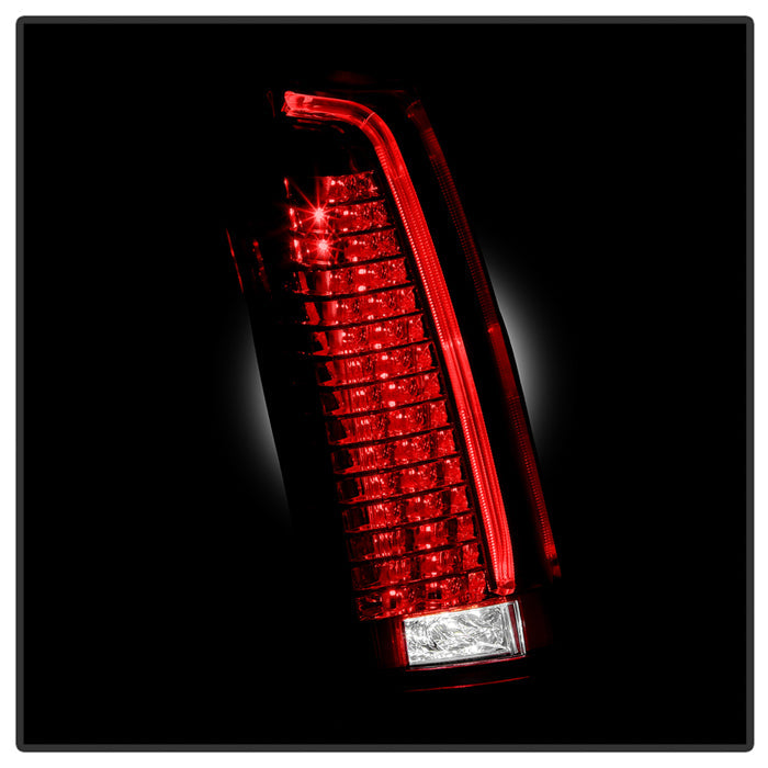 SPYDER xTune 08-13 Cadillac CTS Full LED All Red Tail Light - OE Left (ALT-JH-CACTS08-OE-LED-L) 9960338