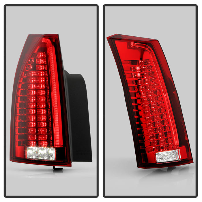SPYDER xTune 08-13 Cadillac CTS Full LED All Red Tail Light - OE Left (ALT-JH-CACTS08-OE-LED-L) 9960338