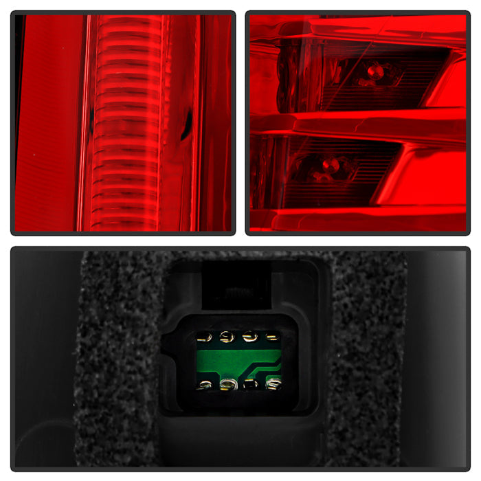 SPYDER xTune 08-13 Cadillac CTS Full LED All Red Tail Light - OE Right (ALT-JH-CACTS08-OE-LED-R) 9960345