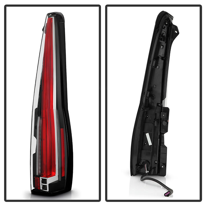 FR SPORT SPYDER xTune 07-14 Cadillac Escalade Black LED 2in1 Tail Lights -...