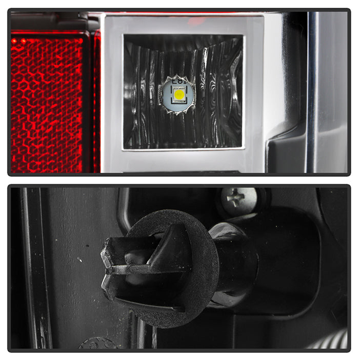 FR SPORT SPYDER xTune 07-14 Cadillac Escalade Black LED 2in1 Tail Lights -...