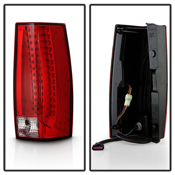 SPYDER xTune 07-14 Cadillac Escalade (excl. Premium Models) OEM Tail Lights - Set (ALT-JH-CAESC07-OE-RC) 9050879