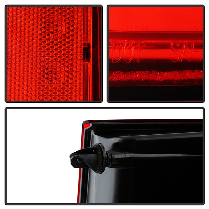 SPYDER xTune 07-14 Cadillac Escalade (excl. Premium Models) OEM Tail Lights - Set (ALT-JH-CAESC07-OE-RC) 9050879