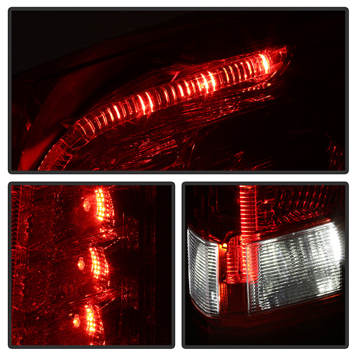 SPYDER xTune 10-16 Cadillac SRX Full LED Tail Lights - OE Red (ALT-JH-CASRX10-LED-RD) 9945571