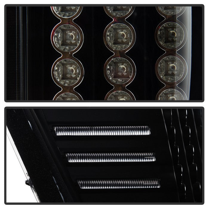 SPYDER xTune 02-06 Chevrolet Avalanche LED Tail Lights - Black Smoke (ALT-JH-CAV02-LED-BSM) 9036842