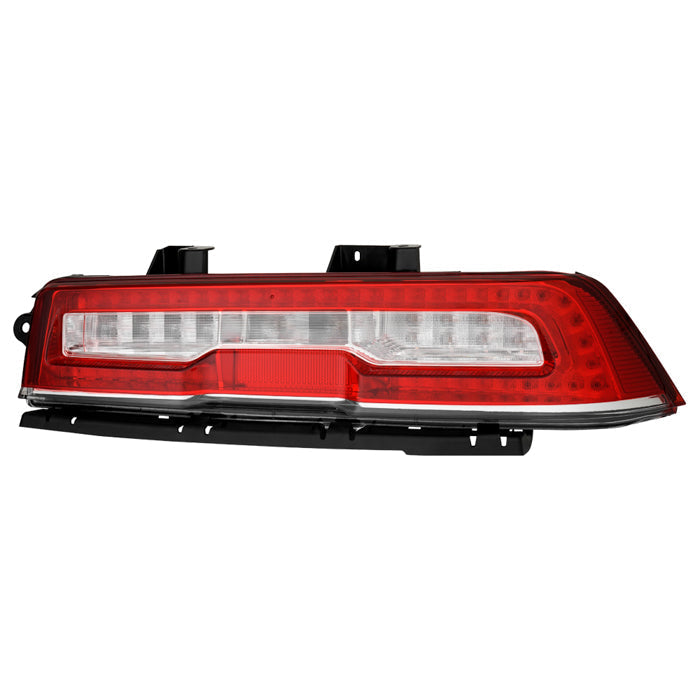 SPYDER xTune 14-15 Chevy Camaro Full LED Red Clear Tail Light - OE Left (ALT-JH-CCAM14-FLED-OE-L) 9960307