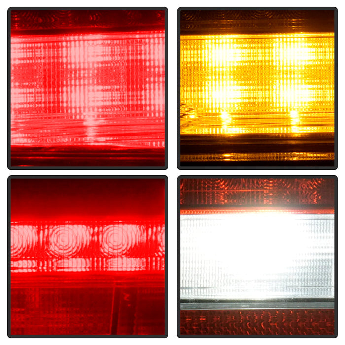 SPYDER xTune 14-15 Chevy Camaro Full LED Red Clear Tail Light - OE Right (ALT-JH-CCAM14-FLED-OE-R) 9960314