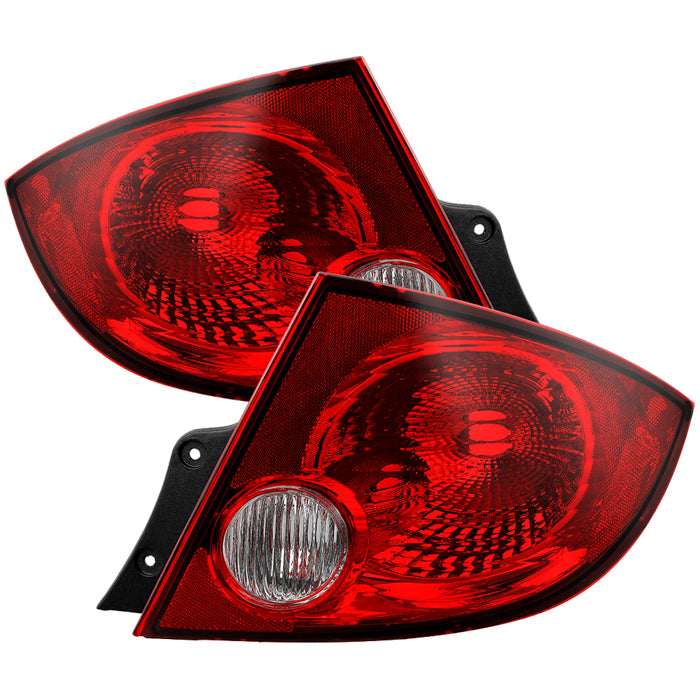 SPYDER xTune 05-10 Chevy Cobalt Sedan OEM Style Tail Lights- OE Red Clear Set (ALT-JH-CCOB05-4D-OE-RC) 9054686
