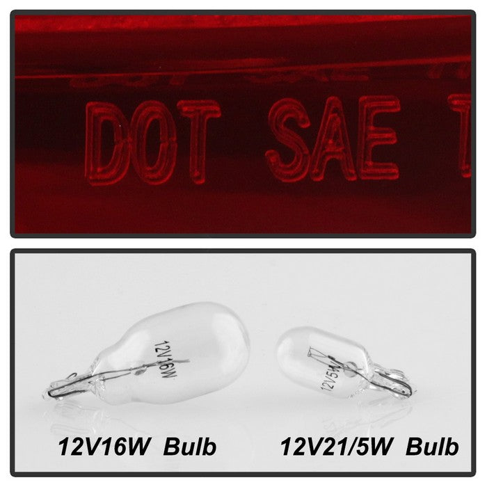 FR SPORT SPYDER xTune 16-17 Chevrolet Cruze OEM Tail Light - OEM Inner Right...