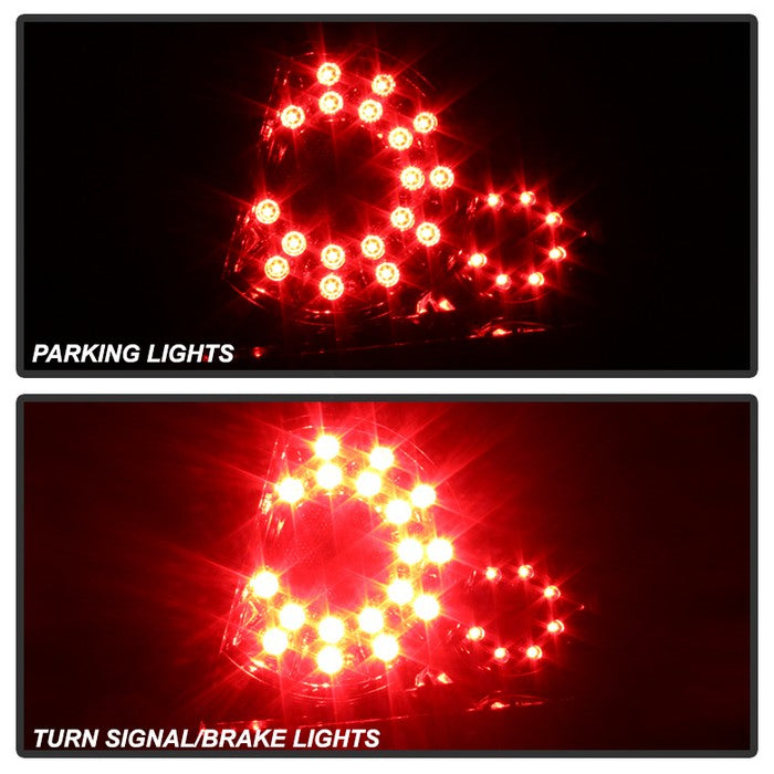 FR SPORT SPYDER Xtune Chevy Impala 06-13 LED Tail Lights Smoked ALT-JH-CIM06-LED-SM 9033735 - View 5