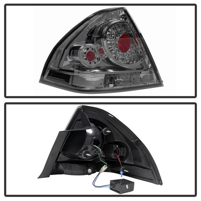 FR SPORT SPYDER Xtune Chevy Impala 06-13 LED Tail Lights Smoked ALT-JH-CIM06-LED-SM 9033735 - View 9