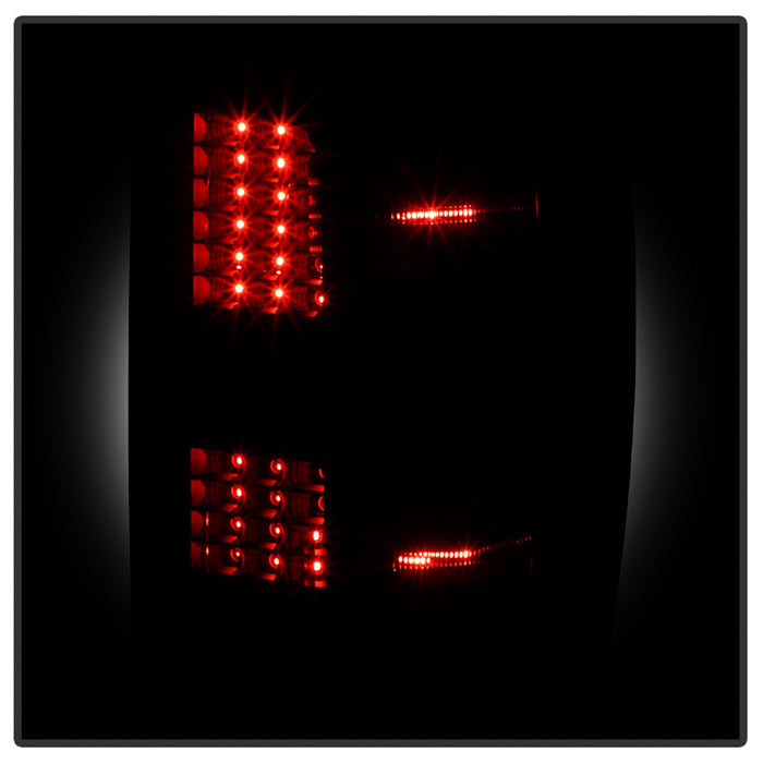SPYDER xTune Chevy 1500 14-16 / Silverado 2500HD/3500HD LED Tail Lights - Black Smoked ALT-JH-CS14-LED-BSM 9036552